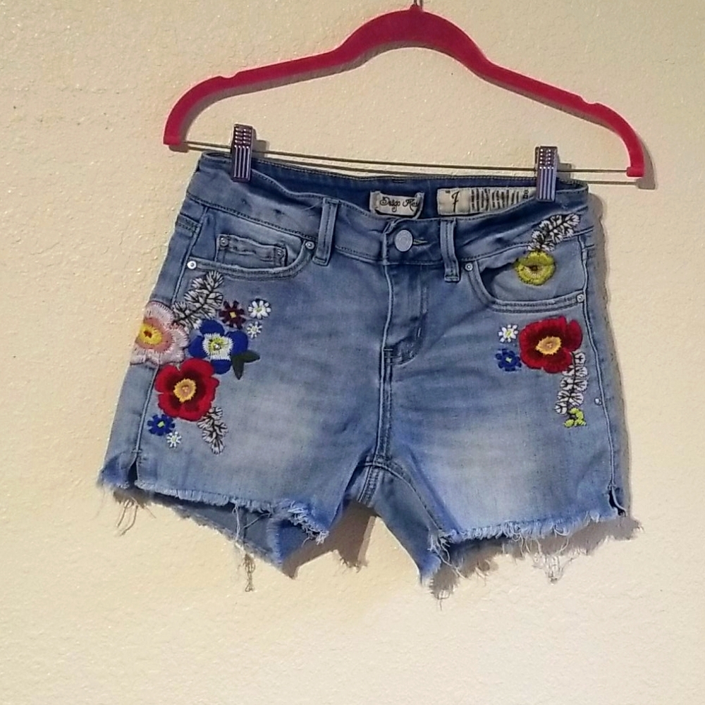 Indigo rein tapestry shorts 7
